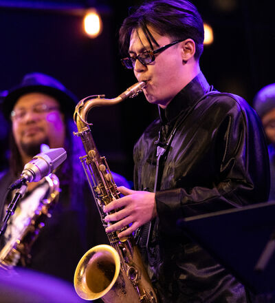 Jacob Chung performs at Dizzy's Club in New York City.