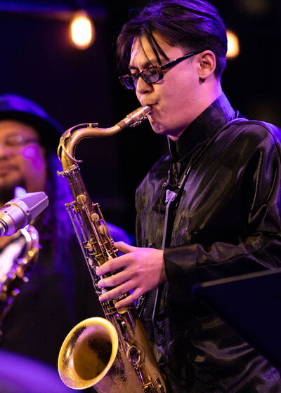 Jacob Chung performs at Dizzy's Club in New York City.