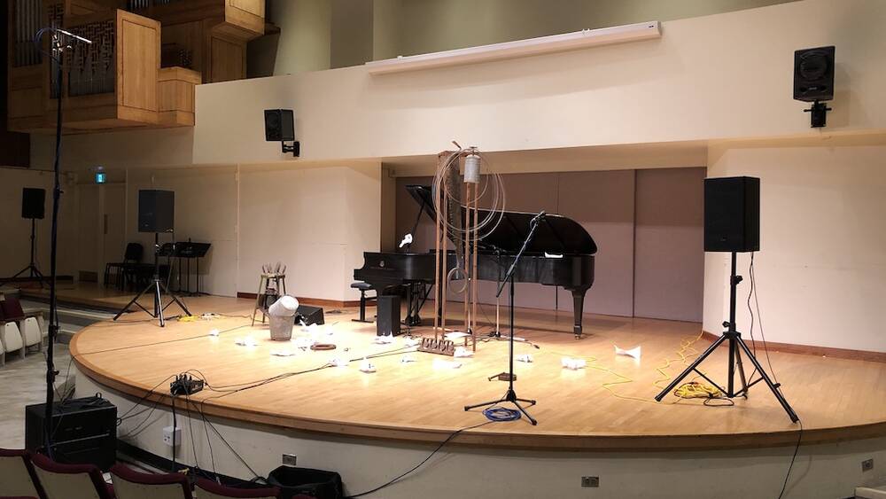 Thumbnail Image for Piano with Sculpture and Loudspeaker