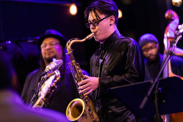 Jacob Chung performs at Dizzy's Club in New York City.