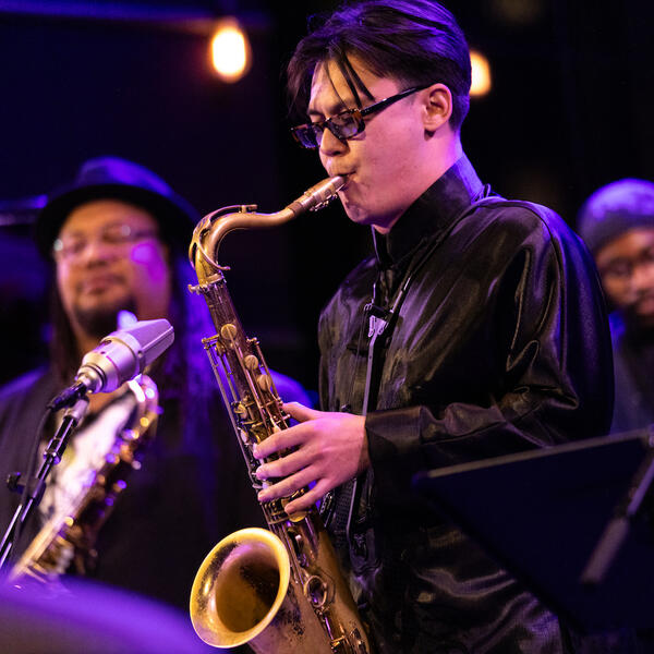Jacob Chung performs at Dizzy's Club in New York City.