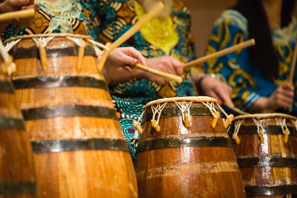 African Drumming and Dancing Ensemble  Photo credit: Liam Sharp 